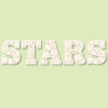 stars wooden letters